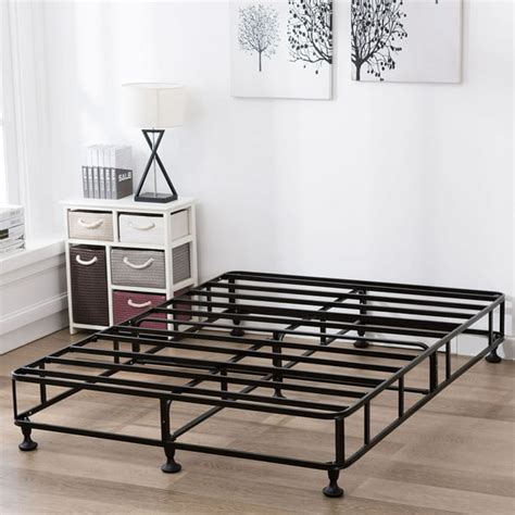 box-spring metal bed frame full|overstock queen box spring.